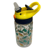 3-Pack: Kids Assorted Water Bottles with Auto Straw