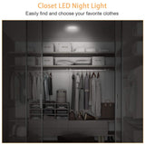 3-Pack: LED Wireless Puck Closet Lights
