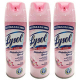 3-Pack: Lysol Disinfectant Spray 12oz