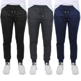 3-Pack: Men's French Terry Slim-Fit Jogger
