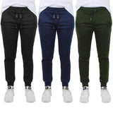 3-Pack: Men's French Terry Slim-Fit Jogger