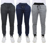 3-Pack: Men's French Terry Slim-Fit Jogger