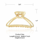 3-Pack: Metal Hair Clips
