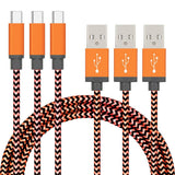 3-Pack: Nylon Braided Cables
