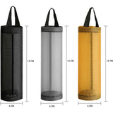 3-Pack: Plastic Mesh Grocery Bag Holder