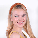 3-Pack: Pleated Solid "C" Shaped Head Band