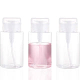 3-Pack: Push Down Empty Pump Dispenser Bottle
