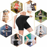 3-Pack: Slip Shorts for Women Under Dress, Comfortable Smooth Yoga Shorts