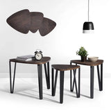 3-Pack: Stacking Side Table Set