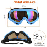 3-Pack: Winter Sports Goggles for Kids and Adults