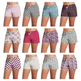 3-Pack: Women's Comfy Lounge Bottom Pajama Shorts with Drawstring