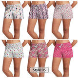 3-Pack: Women's Comfy Lounge Bottom Pajama Shorts with Drawstring