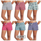 3-Pack: Women's Comfy Lounge Bottom Pajama Shorts with Drawstring