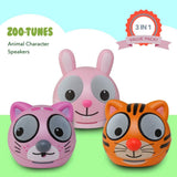 3-Pack: Zootunes Compact Portable Bluetooth Stereo Speaker