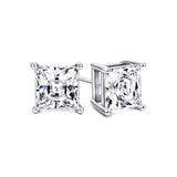 3-Pair Set: 4.00 Cttw Sterling Silver Swarovski Elements Crystal Studs