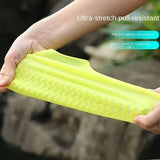 3-Pairs: Outdoor Latex Rain Boots Waterproof Shoe Cover