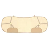 3-Piece: Breathable Bamboo PU Leather Car Seat Cover