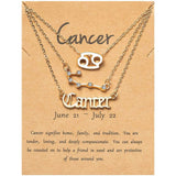 3-Piece: Constellation Zodiac Layer Necklaces