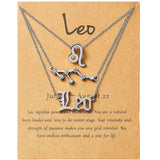 3-Piece: Constellation Zodiac Layer Necklaces