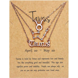 3-Piece: Constellation Zodiac Layer Necklaces