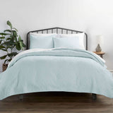 3-Piece: Damask Quilted Coverlet Set