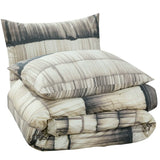 3-Piece: Global Stria Stripe Comforter Set
