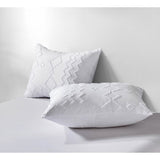 3-Piece Set: Bibb Home Tufted Clipped Duvet Cover