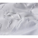 3-Piece Set: Bibb Home Tufted Clipped Duvet Cover