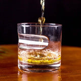 3-Piece Set: Cigar-Holding Whiskey Glasses with Cigar Cutter