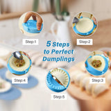3-Piece Set: Perfect Dumpling Ravioli Empanadas Pie Pastry Maker Mold Dough Press