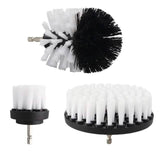 3-Piece Set: Power Scrubber Wash Cleaning Brushes Tool Kit
