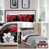 3-Piece Set: Woodside Twin, Queen or King Bedding Quilt Set