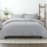 3-Piece: Solid Duvet Cover Set