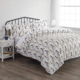 3-Piece: Wings Patterned Duvet Cover Set
