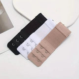 3-Pieces: Adjustable 2-Hook Bra Strap Extenders