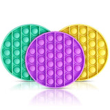 3-Pieces: Bubble Squeeze Sensory Fidget Toy