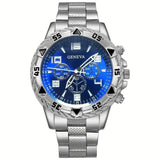 3-Pieces: Fashionable Men's Quartz Watch Set