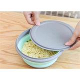 3-Pieces: Folding Camping Bowl Set