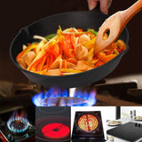3-Pieces: Pre-Seasoned Cast Iron Skillet