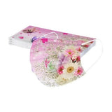 3-Ply Ear Loop Butterfly Printed Mask