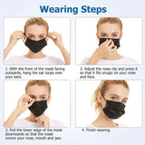 3-Ply Non-Woven Cup Dust Disposable Face Masks with Elastic Earloop