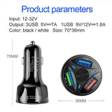 3-Port LED Car Charger
