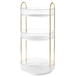 3-Tier 360¬∞ Spinning Rotating Makeup Organizer