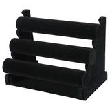 3-Tier Velvet Jewelry Stand