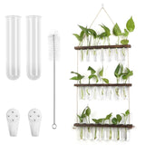 3-Tier Wall Hanging Glass Tube Planter