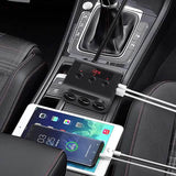 3-Way Car Plug Charger Adapter
