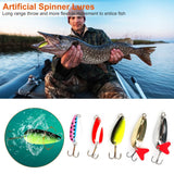 30-Piece: Fishing Metal Spoon Lures Kit
