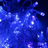 300 LED Blue Fairy String Light Curtain Light with Controller