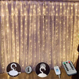 300 LED Curtain Fairy Lights