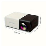 3000+ Lumens HD Mini Projector with Remote